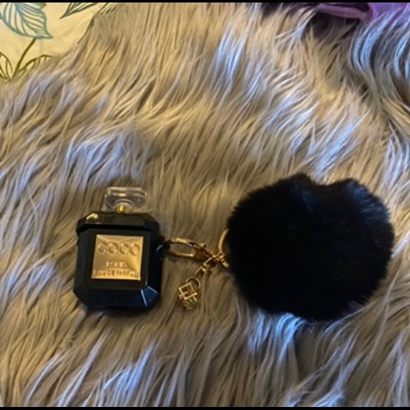 🖤Black Apple AirPods Case ~ fits Apple AirPods 1 & 2 - Picture 3 of 9